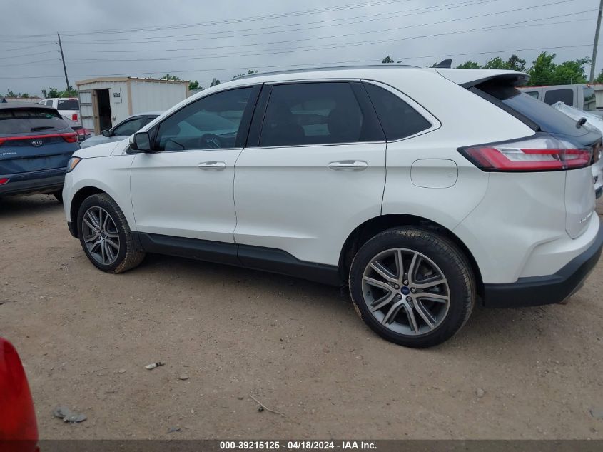 2022 Ford Edge Titanium VIN: 2FMPK4K92NBA63825 Lot: 49997624