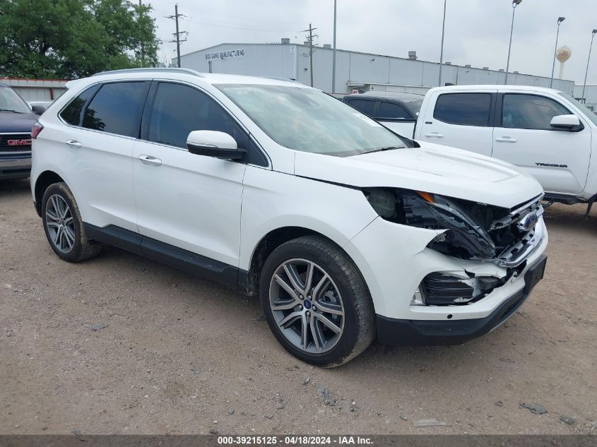 2022 Ford Edge Titanium VIN: 2FMPK4K92NBA63825 Lot: 49997624