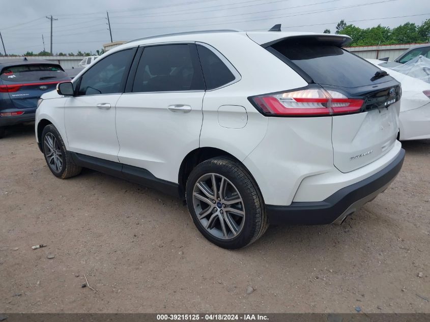 2022 Ford Edge Titanium VIN: 2FMPK4K92NBA63825 Lot: 49997624