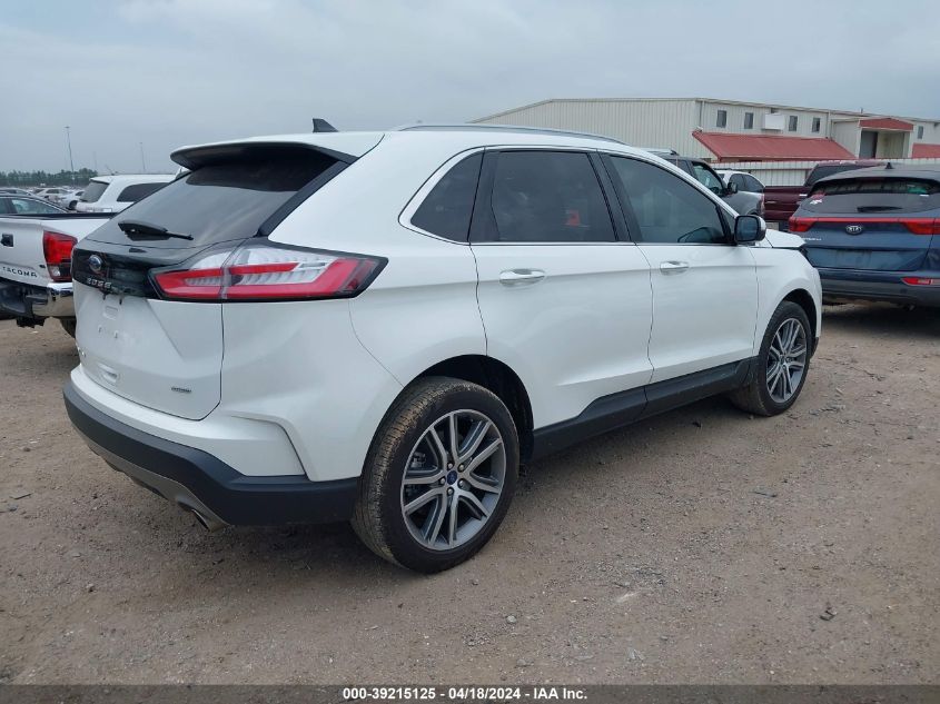 2022 Ford Edge Titanium VIN: 2FMPK4K92NBA63825 Lot: 49997624