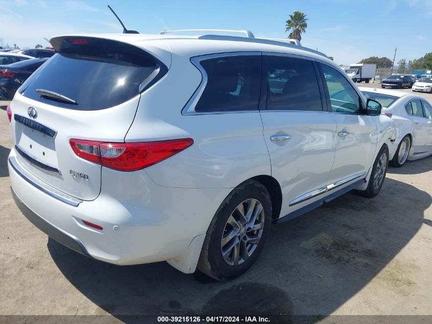 2014 Infiniti Qx60 VIN: 5N1AL0MN4EC517191 Lot: 39241766