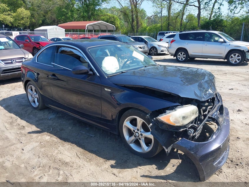 2008 BMW 128I VIN: WBAUP935X8VF47719 Lot: 39215135