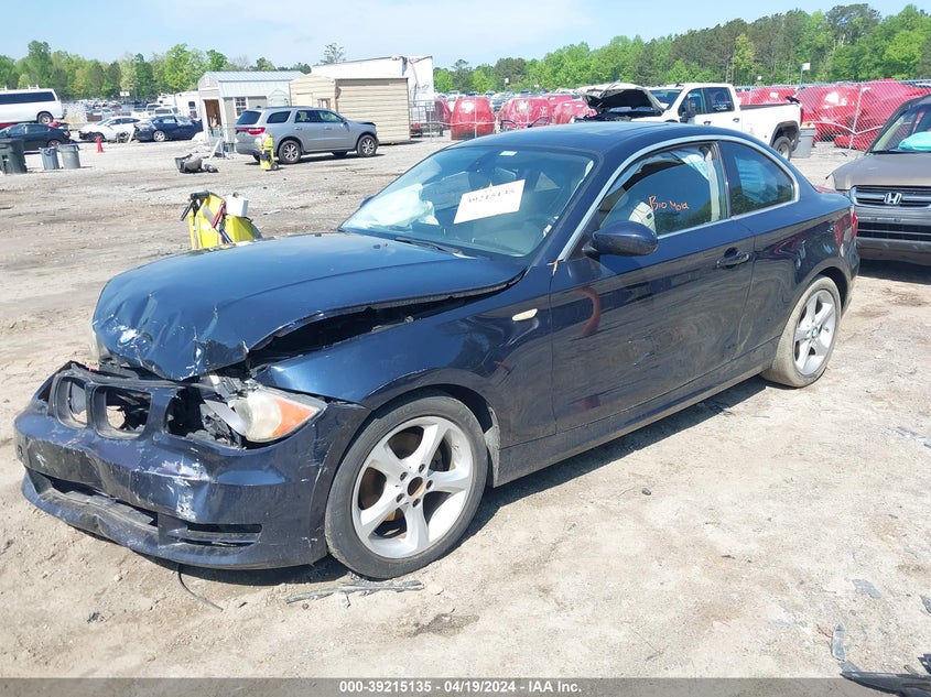 2008 BMW 128I VIN: WBAUP935X8VF47719 Lot: 39215135