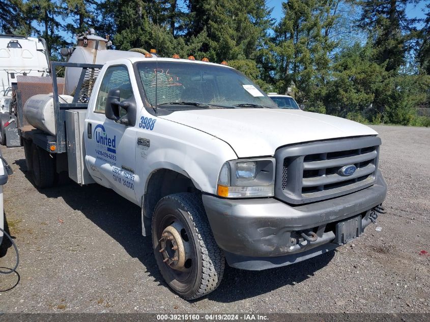 2002 Ford F450 Super Duty VIN: 1FDXF46F42ED13988 Lot: 39215160