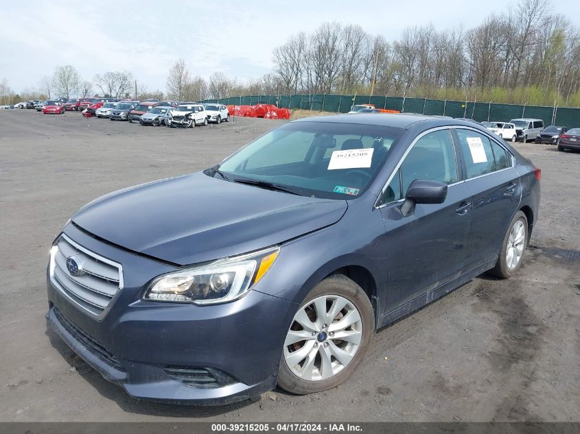 2015 Subaru Legacy 2.5I Premium VIN: 4S3BNAC60F3007229 Lot: 39241897