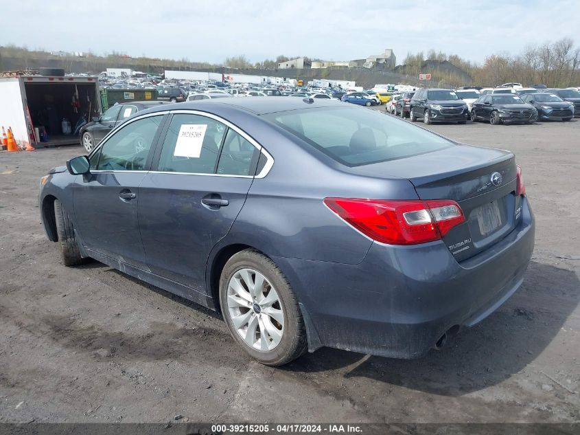 2015 Subaru Legacy 2.5I Premium VIN: 4S3BNAC60F3007229 Lot: 39241897