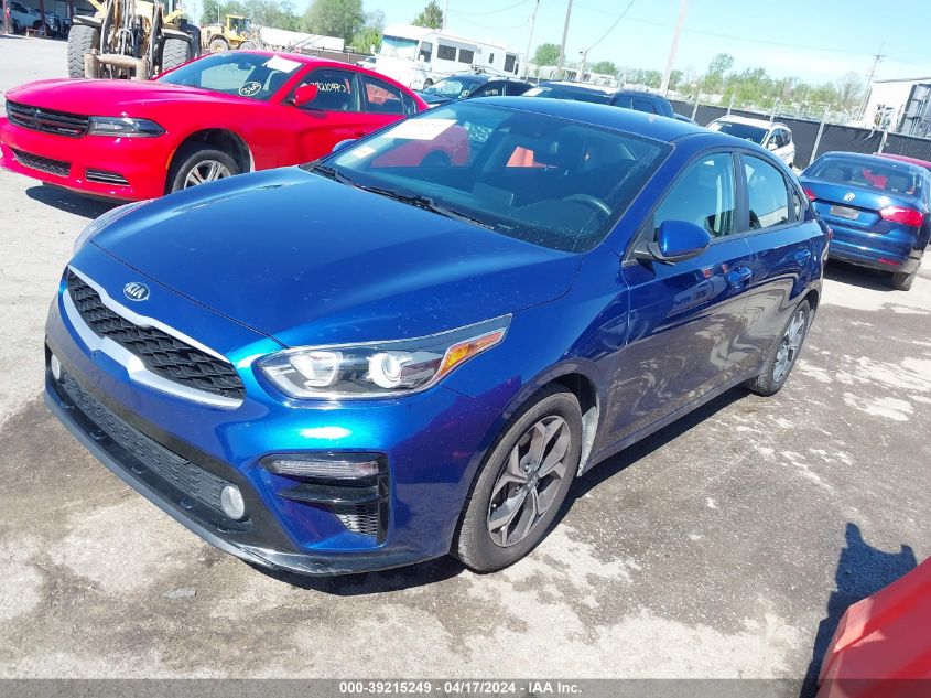 2019 Kia Forte Lxs VIN: 3KPF24AD8KE136013 Lot: 39215249