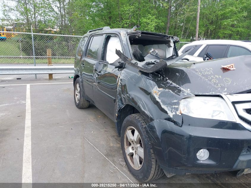 2011 Honda Pilot Ex-L VIN: 5FNYF3H70BB033069 Lot: 51471454