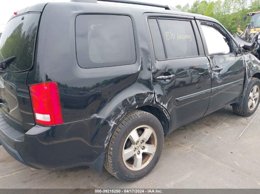 2011 Honda Pilot Ex-L VIN: 5FNYF3H70BB033069 Lot: 51471454