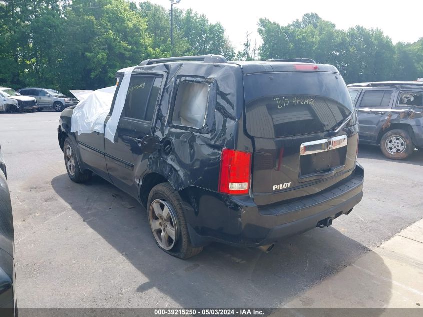 2011 Honda Pilot Ex-L VIN: 5FNYF3H70BB033069 Lot: 51471454