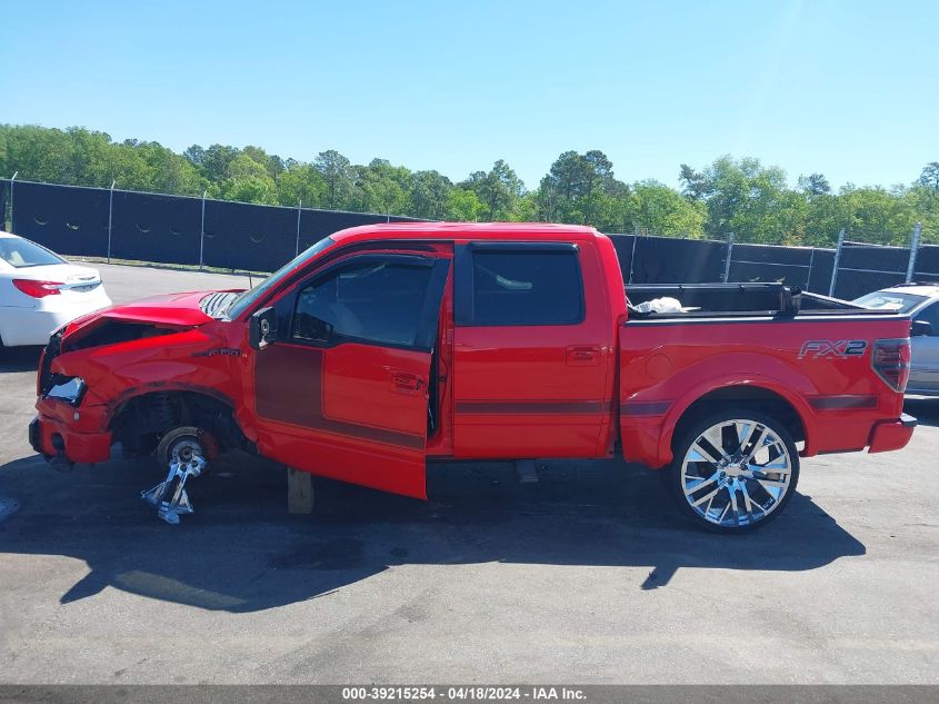 2013 Ford F-150 Fx2 VIN: 1FTFW1CFXDFB34273 Lot: 39242338