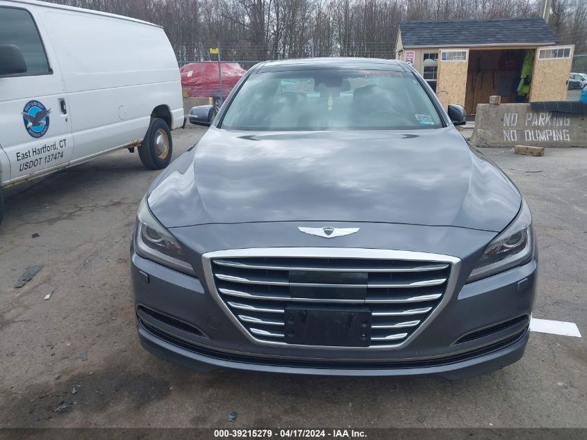 2015 Hyundai Genesis 3.8 VIN: KMHGN4JEXFU022909 Lot: 39241949