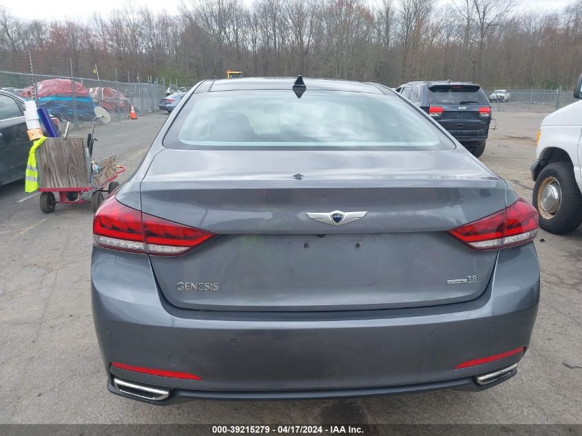 2015 Hyundai Genesis 3.8 VIN: KMHGN4JEXFU022909 Lot: 39241949