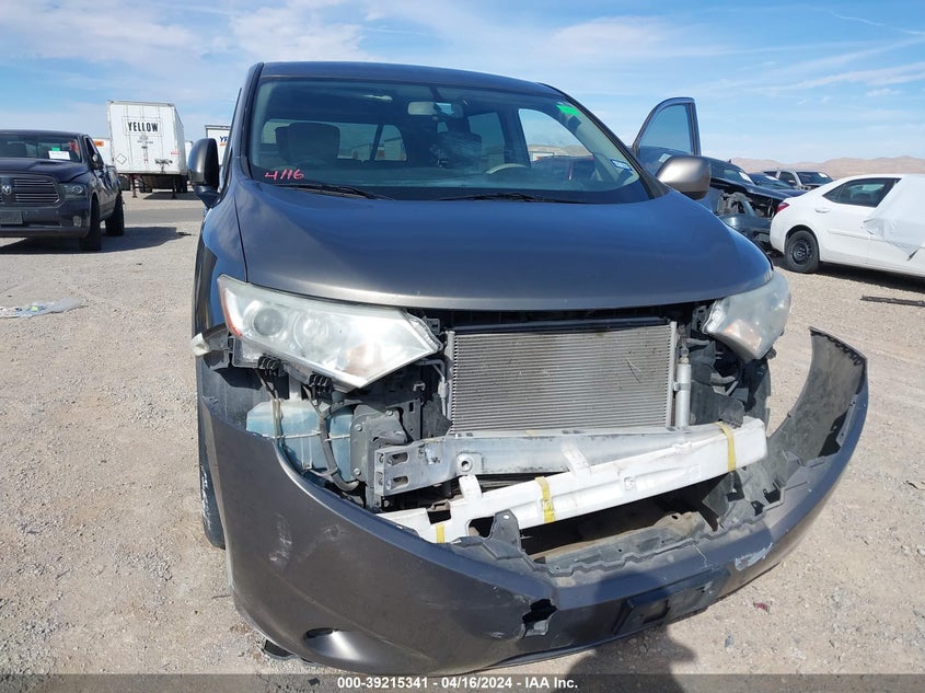 2015 NISSAN QUEST S/SV/SL/PLATINUM - JN8AE2KP0F9131224