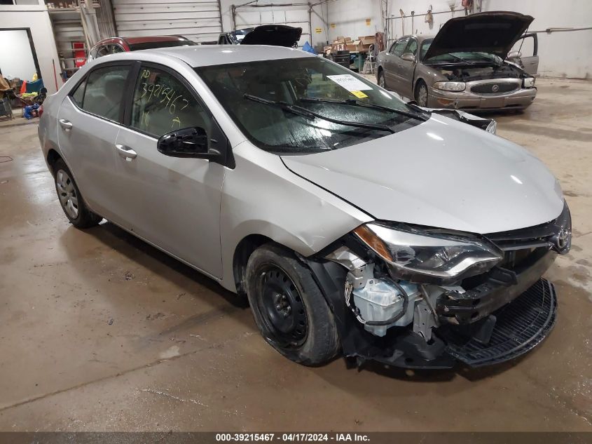 2016 TOYOTA COROLLA LE - 2T1BURHE2GC731157