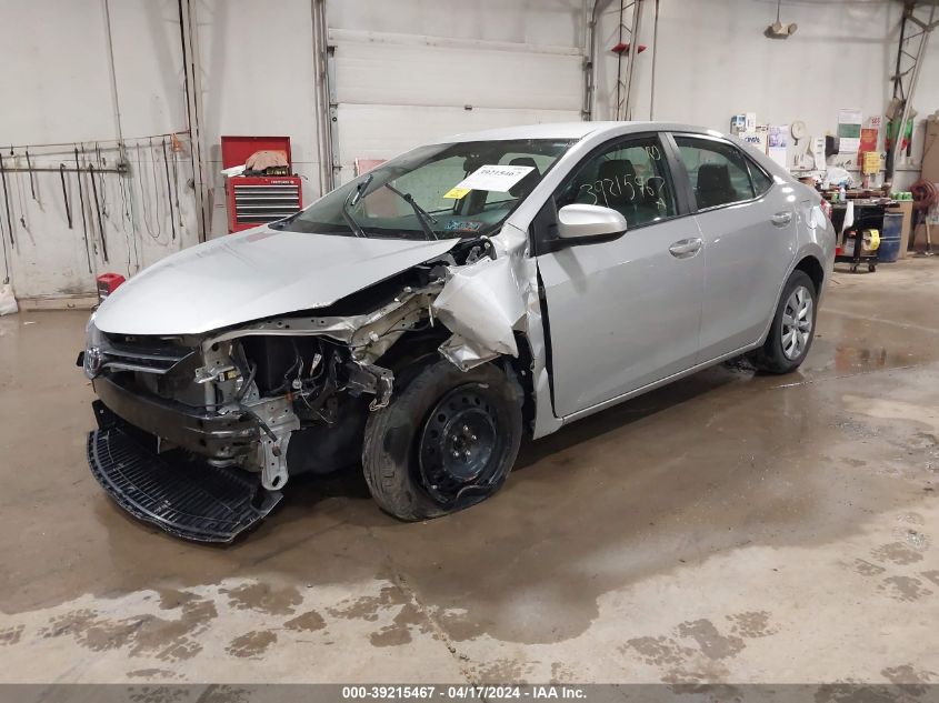 2016 TOYOTA COROLLA LE - 2T1BURHE2GC731157