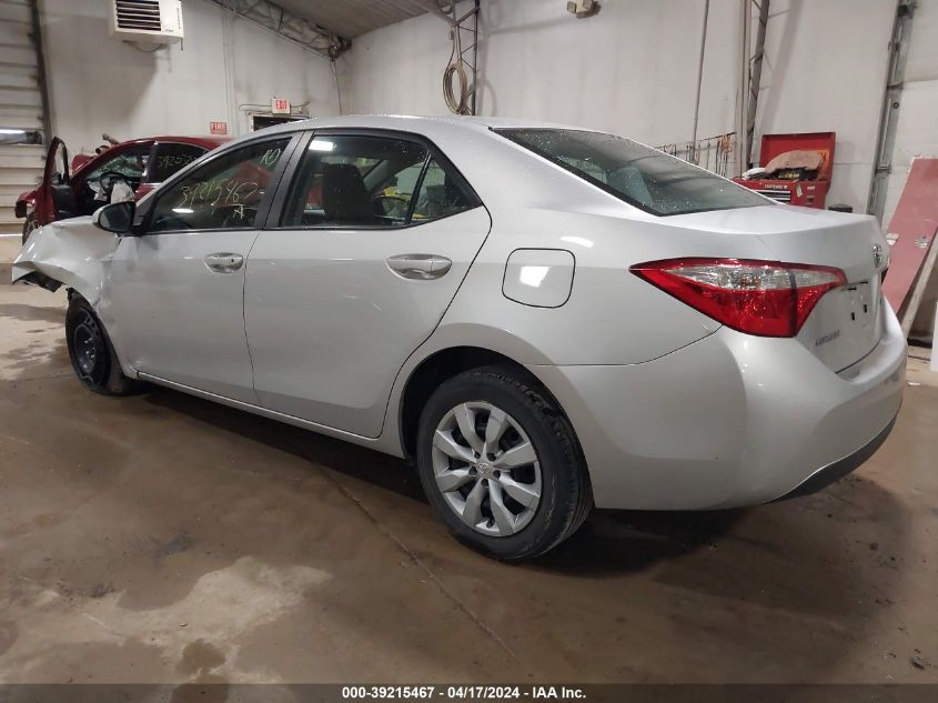 2016 TOYOTA COROLLA LE - 2T1BURHE2GC731157