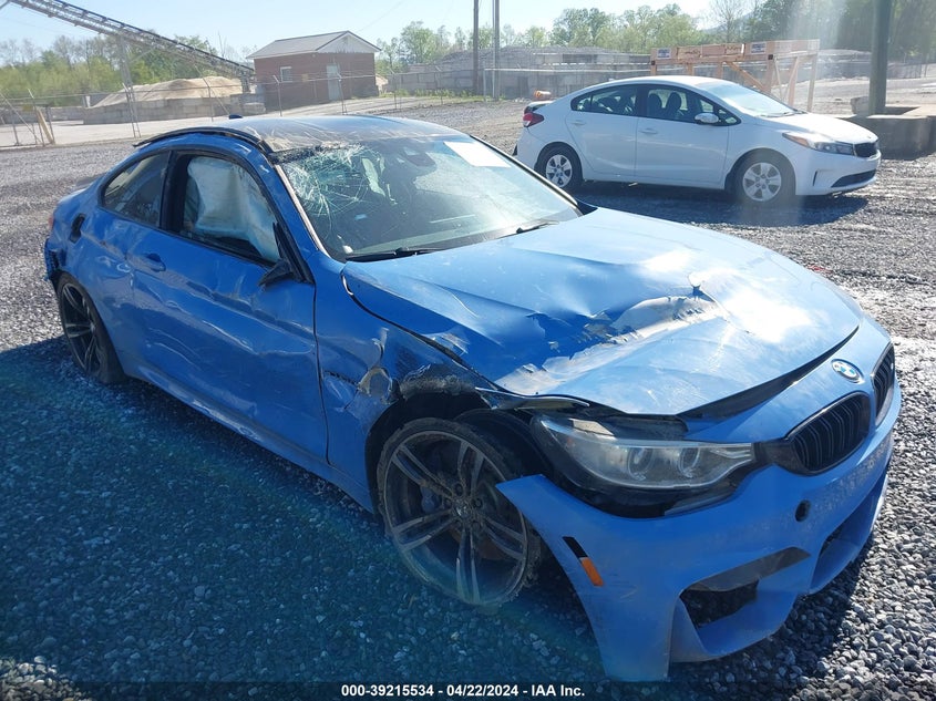2015 BMW M4 VIN: WBS3R9C57FK332893 Lot: 39215534