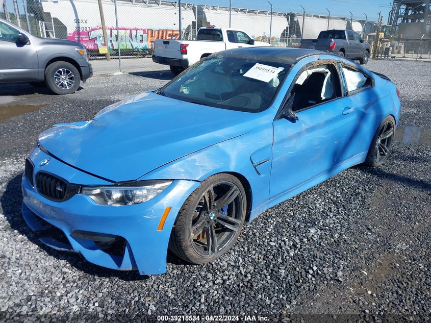 2015 BMW M4 VIN: WBS3R9C57FK332893 Lot: 39215534