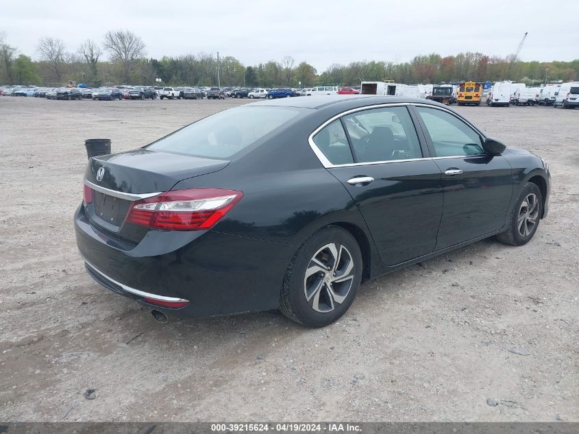 2017 Honda Accord Lx VIN: 1HGCR2F32HA271990 Lot: 39215624