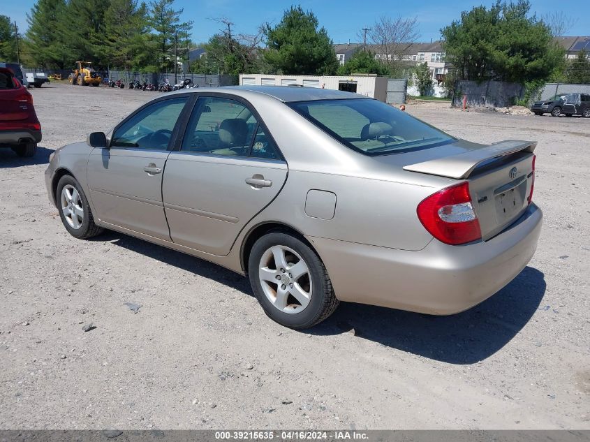 4T1BA32K24U502847 | 2004 TOYOTA CAMRY