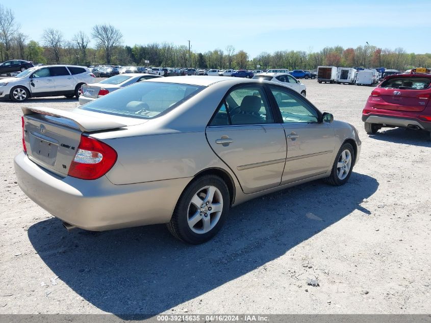 4T1BA32K24U502847 | 2004 TOYOTA CAMRY