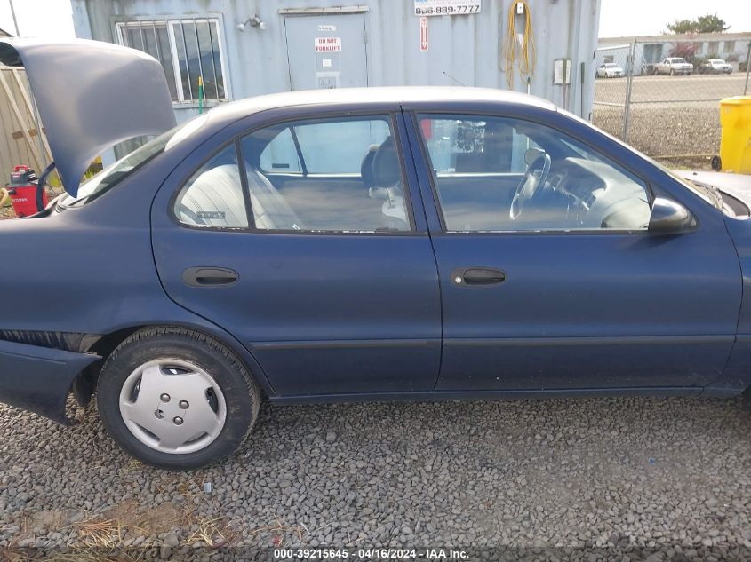 1997 Geo Prizm VIN: 1Y1SK5260VZ418543 Lot: 39215645