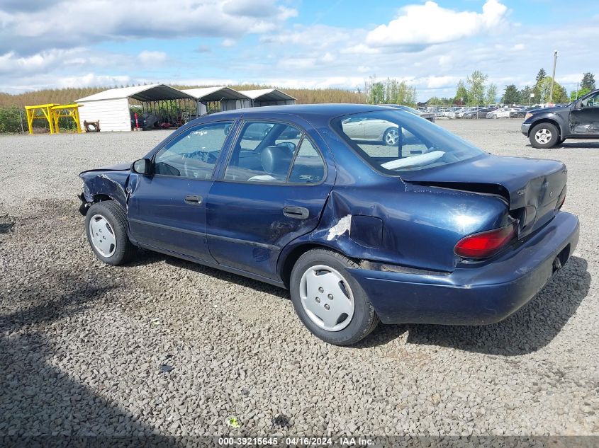 1997 Geo Prizm VIN: 1Y1SK5260VZ418543 Lot: 39215645