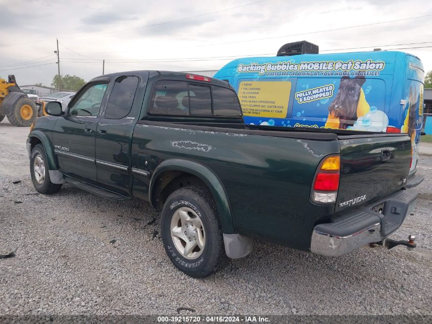 5TBRT3817YS064826 | 2000 TOYOTA TUNDRA