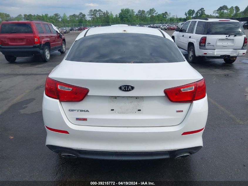 2014 Kia Optima Lx VIN: KNAGM4A7XE5508330 Lot: 39215772