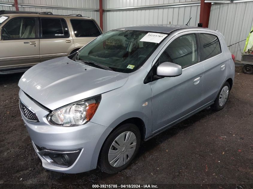 2019 Mitsubishi Mirage Es VIN: ML32A3HJ5KH000202 Lot: 39215785