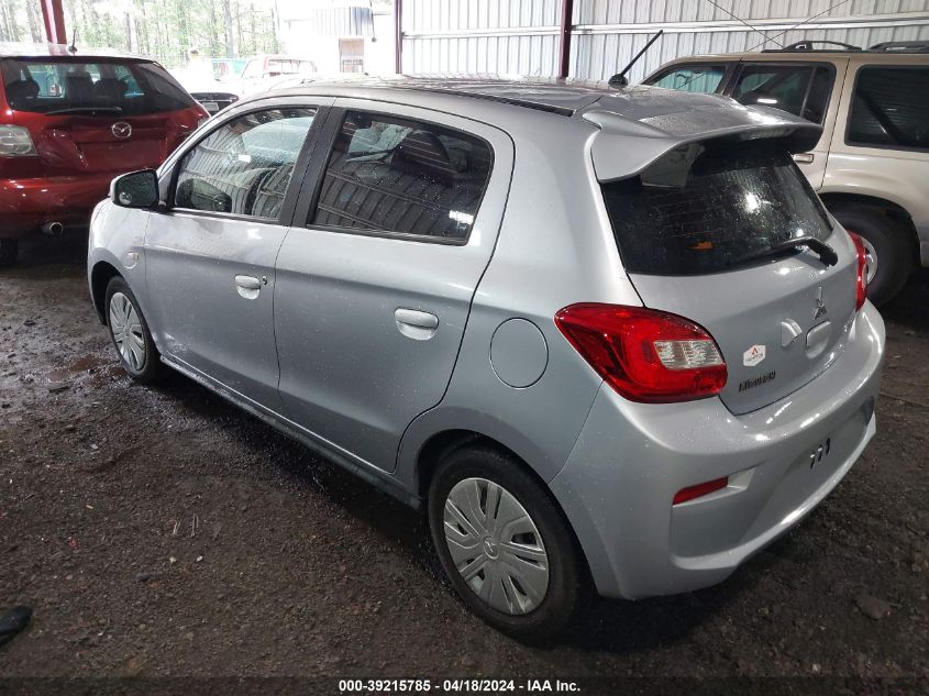 2019 Mitsubishi Mirage Es VIN: ML32A3HJ5KH000202 Lot: 39215785