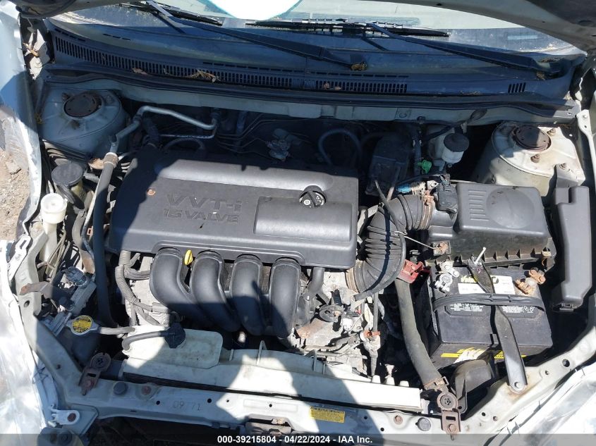 2004 Toyota Corolla Le VIN: 2T1BR38E44C303228 Lot: 39215804