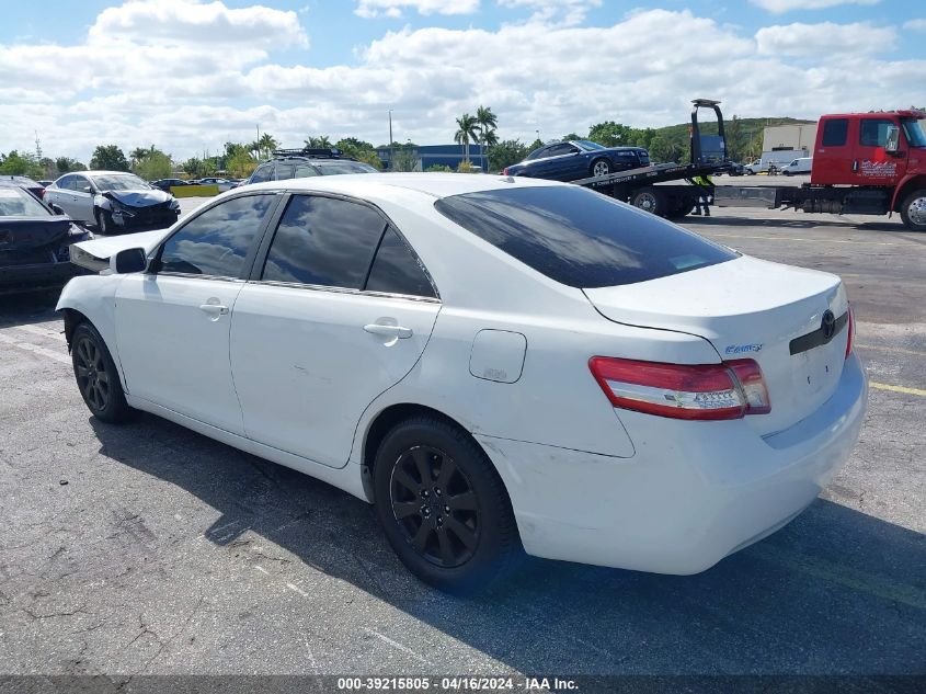 4T4BF3EK6BR215639 | 2011 TOYOTA CAMRY