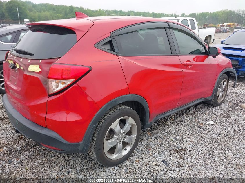 2016 Honda Hr-V Ex VIN: 3CZRU5H52GM713931 Lot: 39231851