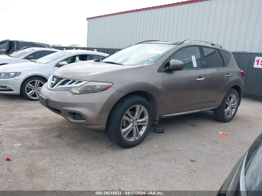 2011 Nissan Murano Le VIN: JN8AZ1MU4BW065421 Lot: 39215823