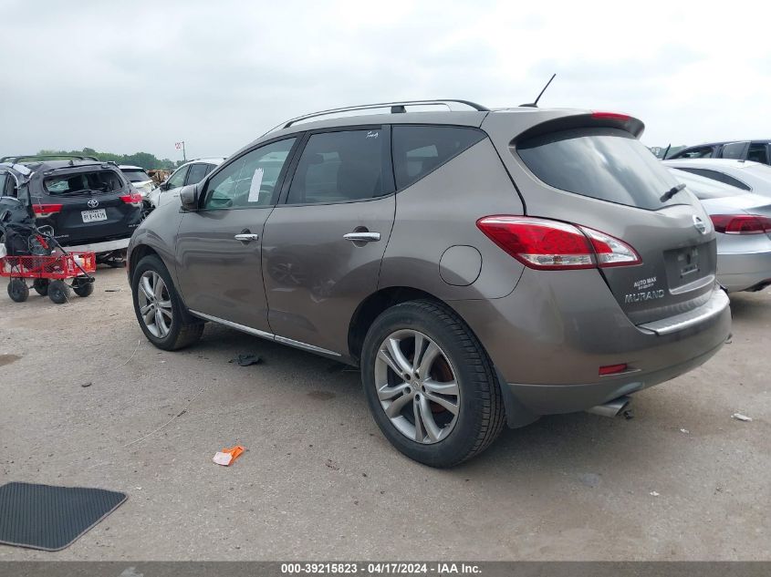 2011 Nissan Murano Le VIN: JN8AZ1MU4BW065421 Lot: 39215823