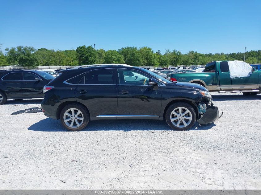 2012 Lexus Rx 350 VIN: 2T2ZK1BA5CC072850 Lot: 39215887