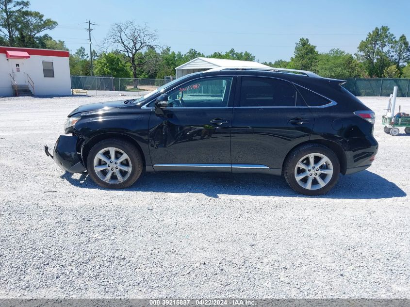 2012 Lexus Rx 350 VIN: 2T2ZK1BA5CC072850 Lot: 39215887