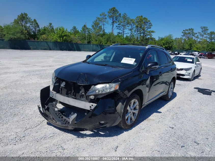 2012 Lexus Rx 350 VIN: 2T2ZK1BA5CC072850 Lot: 39215887