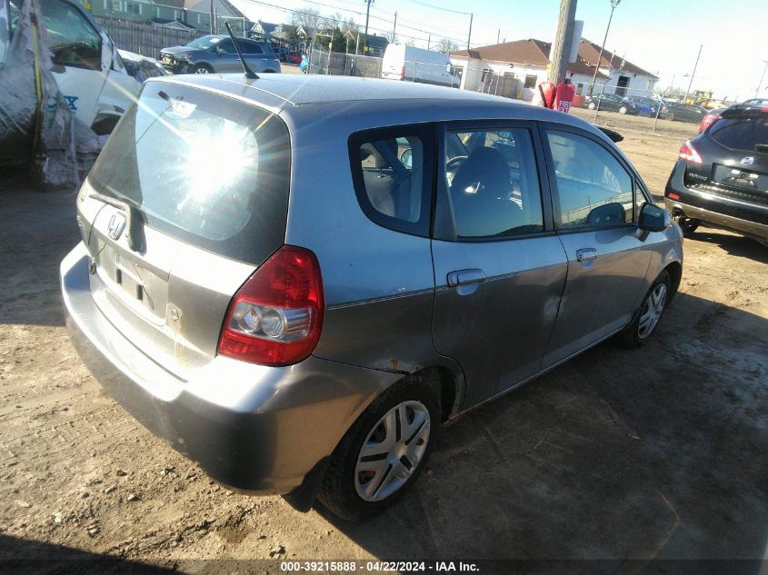 2008 Honda Fit VIN: JHMGD37488S008455 Lot: 39215888