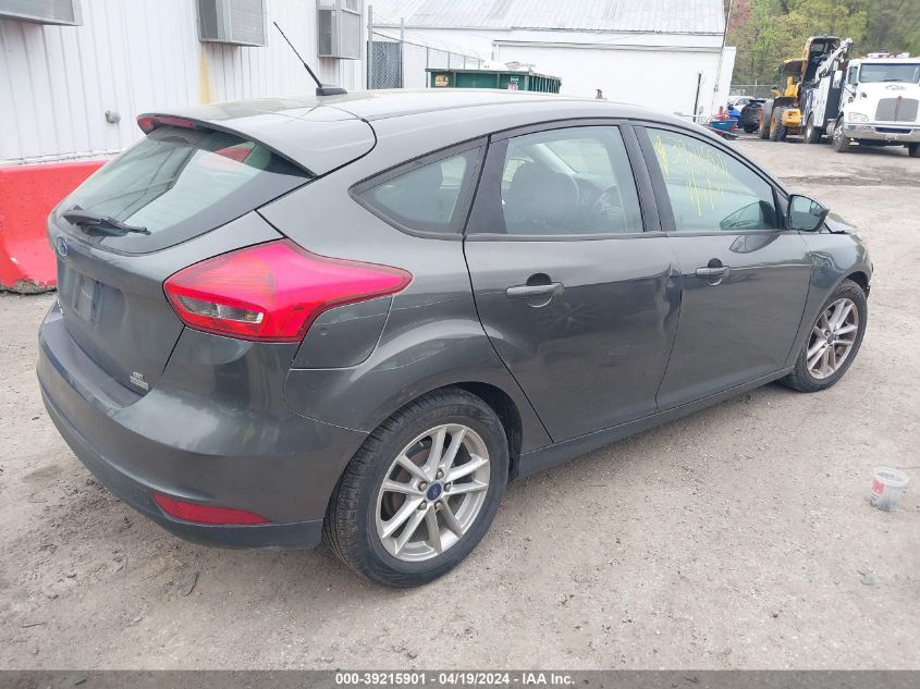 2015 Ford Focus Se VIN: 1FADP3KE6FL279622 Lot: 39215901