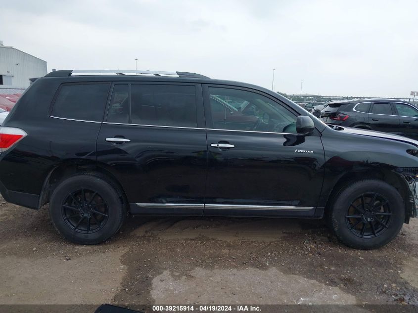 2012 Toyota Highlander Limited V6 VIN: 5TDDK3EH5CS167001 Lot: 39215914