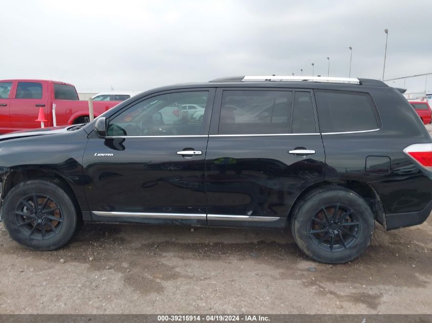 2012 Toyota Highlander Limited V6 VIN: 5TDDK3EH5CS167001 Lot: 39215914