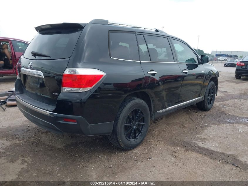 2012 Toyota Highlander Limited V6 VIN: 5TDDK3EH5CS167001 Lot: 39215914