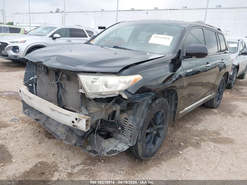 2012 Toyota Highlander Limited V6 VIN: 5TDDK3EH5CS167001 Lot: 39215914