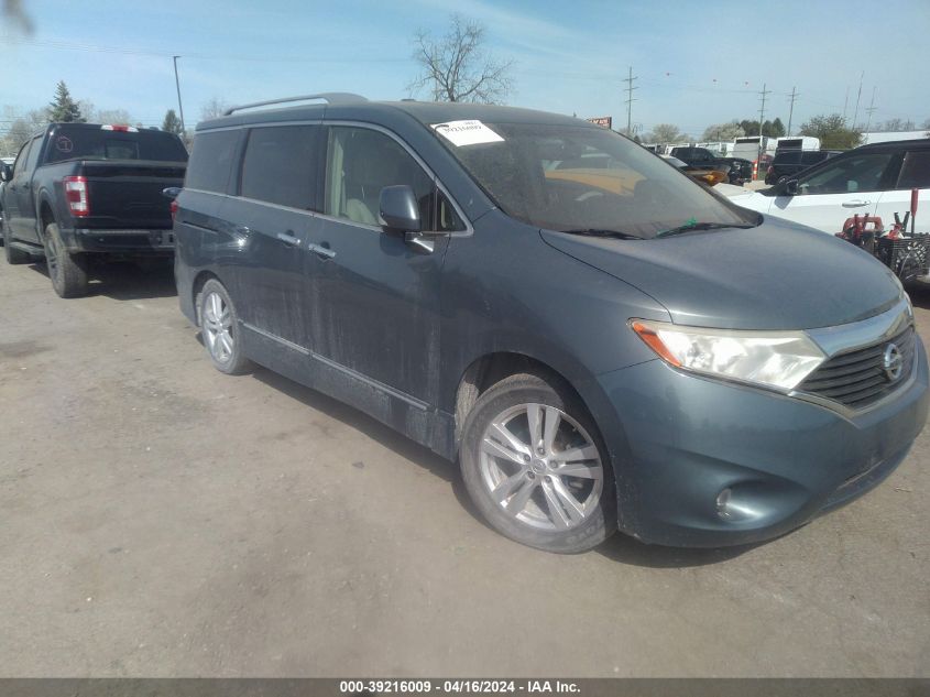 2012 Nissan Quest Sl VIN: JN8AE2KPXC9041199 Lot: 39216009