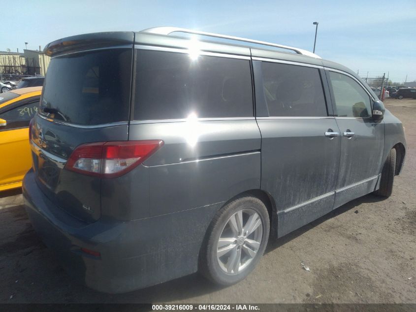 2012 Nissan Quest Sl VIN: JN8AE2KPXC9041199 Lot: 39216009