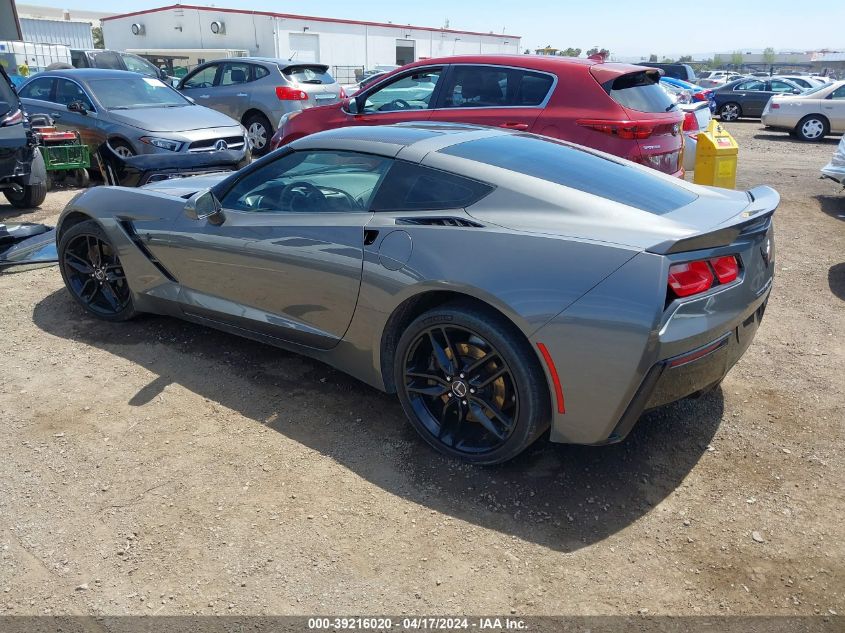 2015 Chevrolet Corvette Stingray Z51 VIN: 1G1YK2D78F5104658 Lot: 39216020