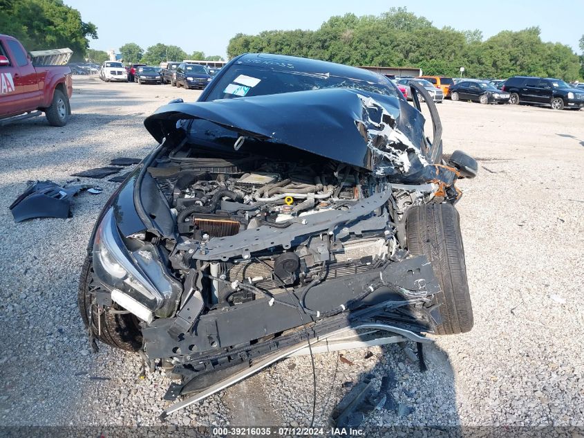2021 Infiniti Q50 Luxe Awd VIN: JN1EV7BR2MM752490 Lot: 51158624